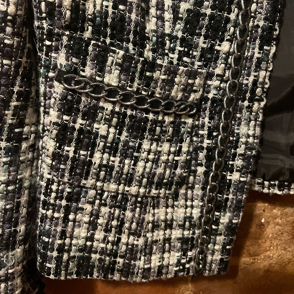 Nine west tweed suit jacket size 6 - Picture 6 of 13